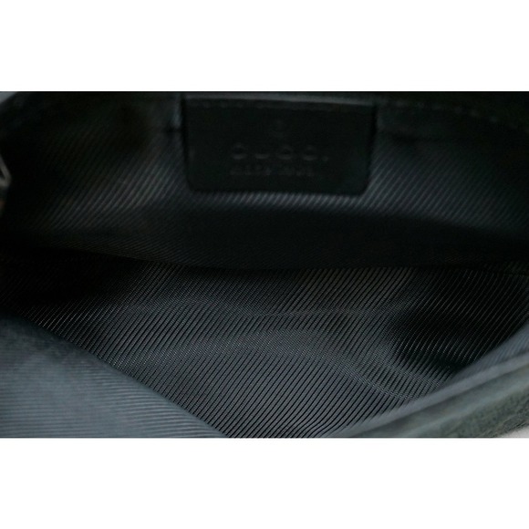 Gucci Waist Canvas Pouch Body Bag Black - Picture 5 of 9